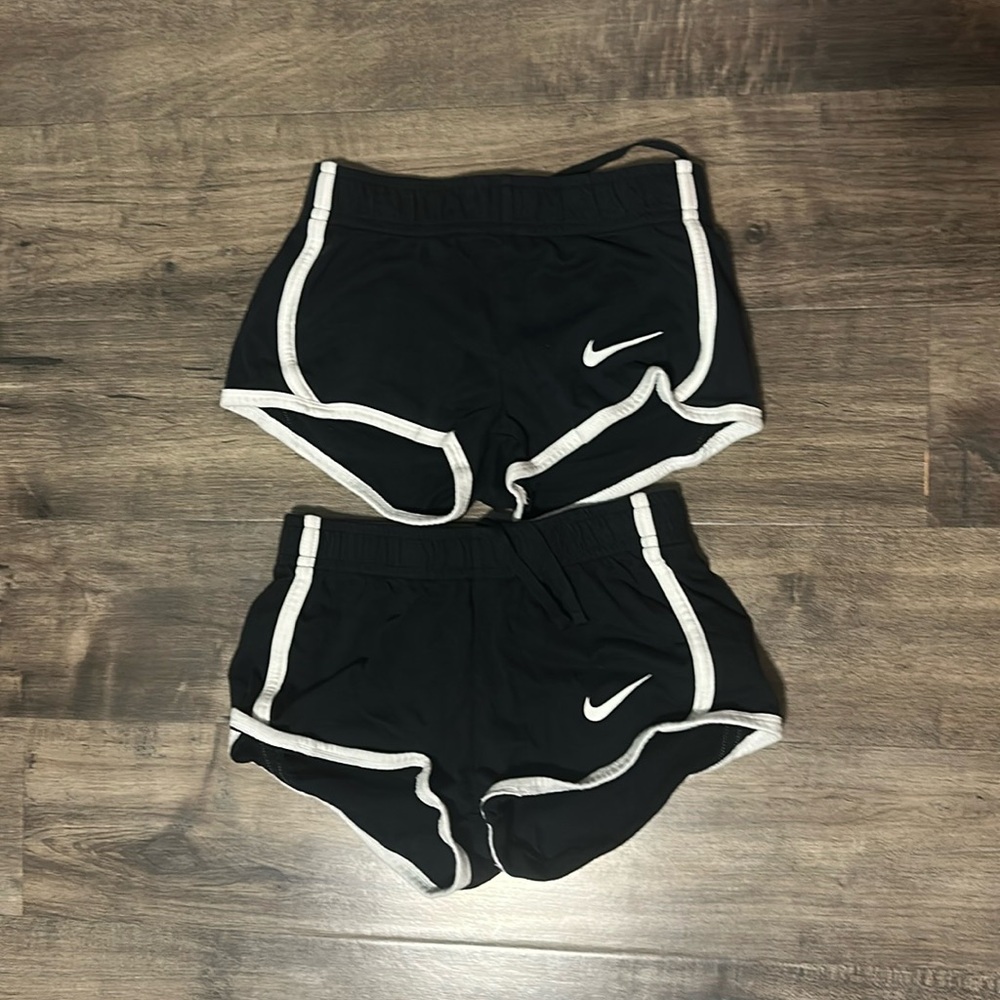 2 pairs Nike shorts size XS 5/6